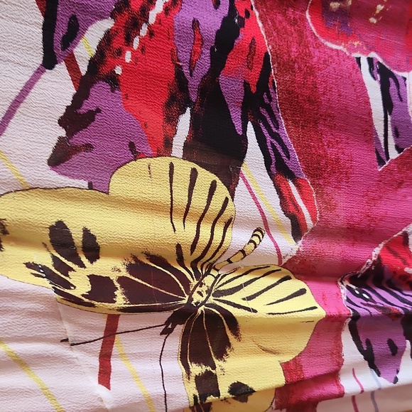 John Mark Multicolor Floral Shirt Dress - Picture 8 of 11